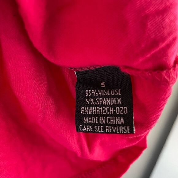 IN Diffusion Pink Lace Long Sleeve Tip Size S EUC - Picture 7 of 7